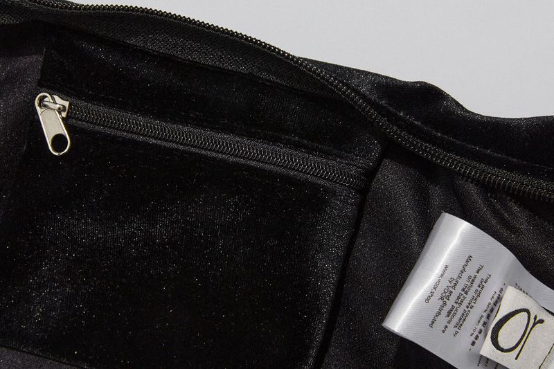Velvet Mini Shoulder Bag_Black