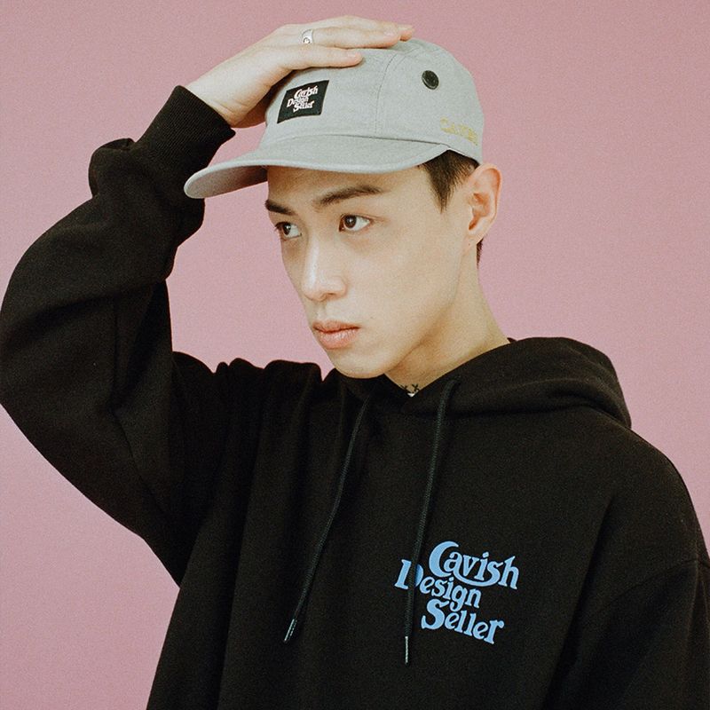 SELLER LOGO HOODIE GREY(CV2BFUM400A)