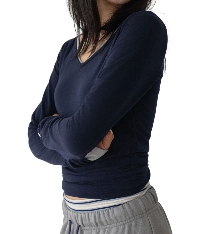 Ripple Two-Way Long Sleeve