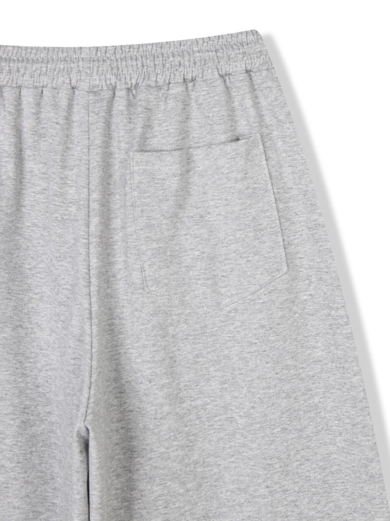 knee pads sweat bermuda pants