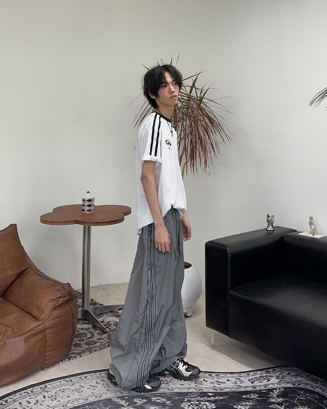 Hera Curve Track Nylon Pants