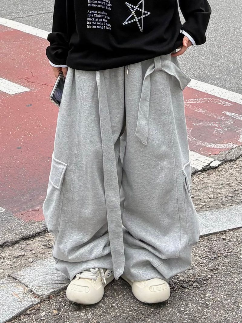 PEARCLAN（ペアクラン）の「drop eyelet cargo sweatpants（Pants）」