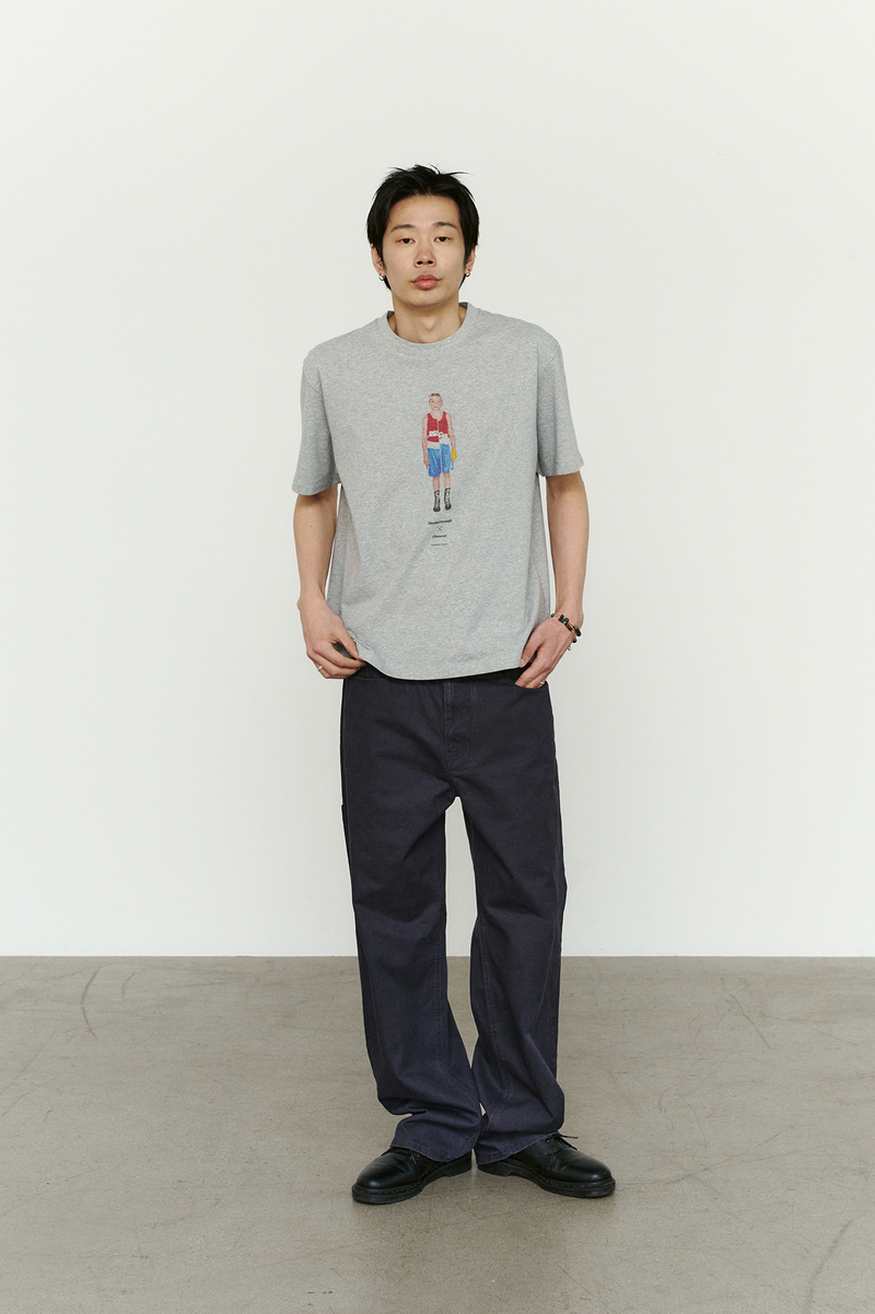 ローライズ フィット カチオン レギュラー パンツ(Washed Navy)