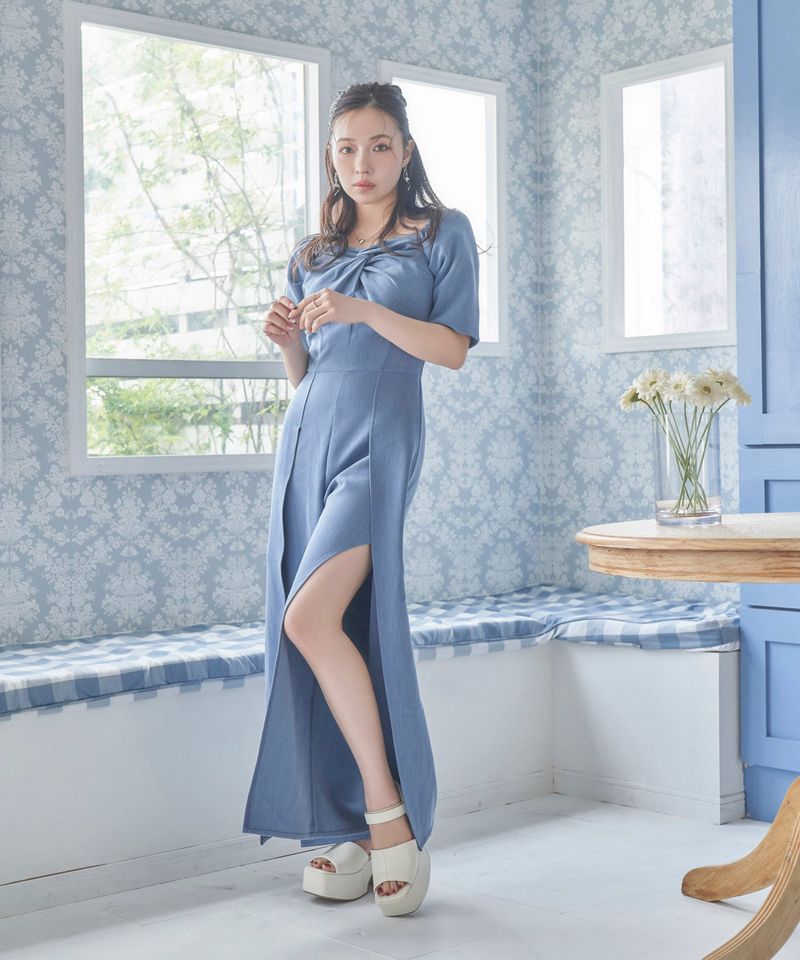 ANDGEEBEE（アンジービー）の「ツイストオールインワン（Dresses）」