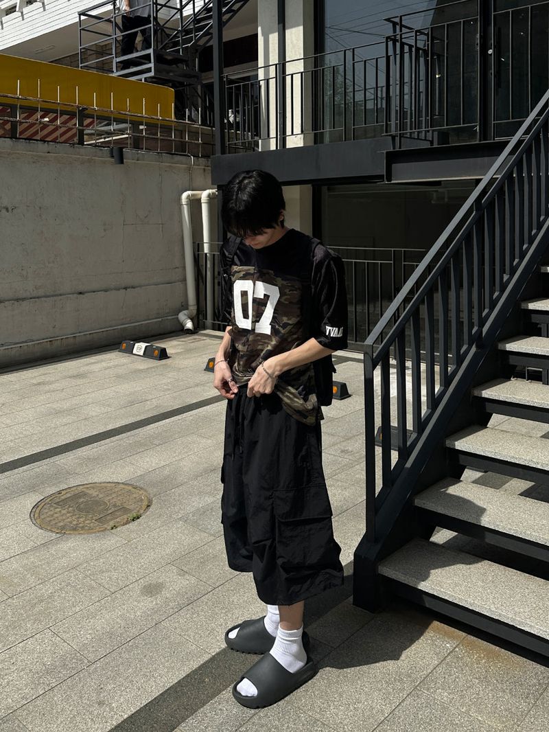 07 Camo Half Jersey