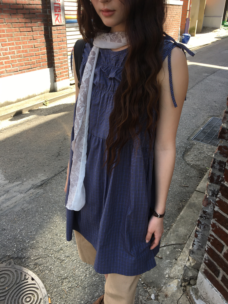 Paul Rose Lace Scarf (3color)