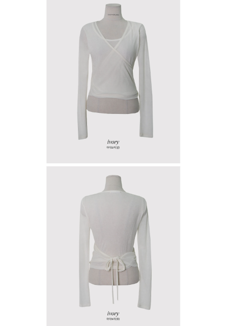 ML Soft Wrap Long Sleeve T-shirt (5color)
