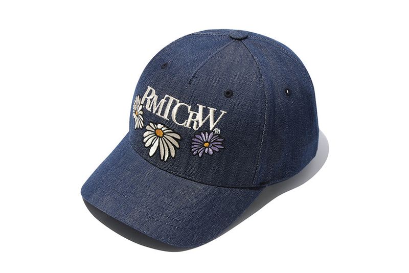 FLOWER LOGO BALL CAP_BLUE