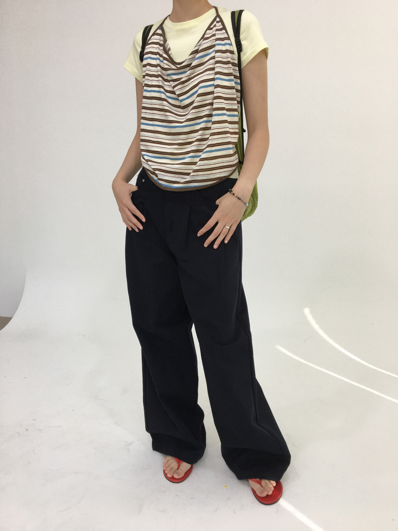 If Strap Halterneck Sleeveless (2color)
