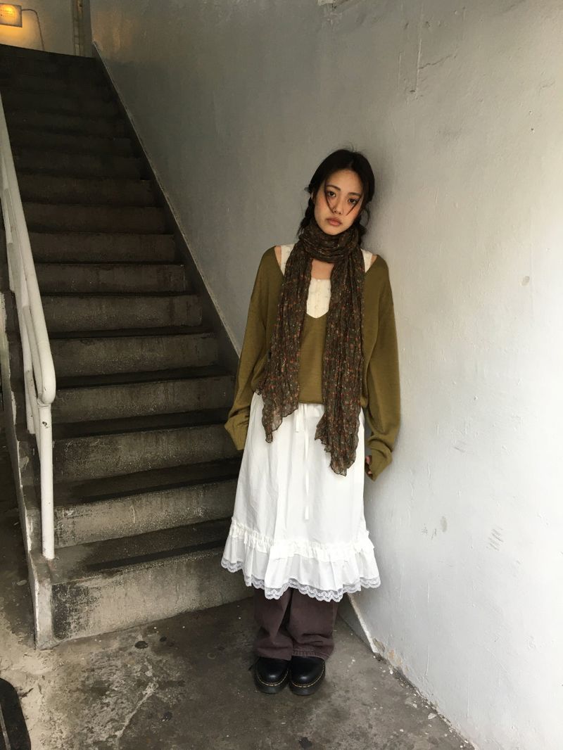 Sunday V-neck Knit (4color)