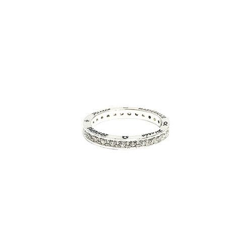 Frica Jewelry(フリカ ジュエリー)の「ENGRAVING STONE RING 1 (white)(Accessories)」
