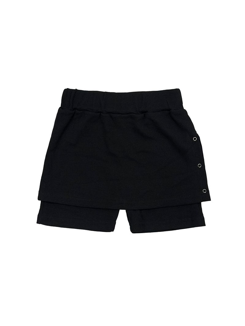 eyelet waffle shorts (2color)