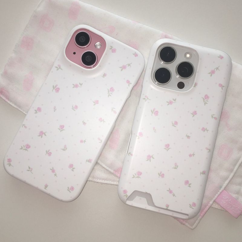 Dot Rose Hard Case