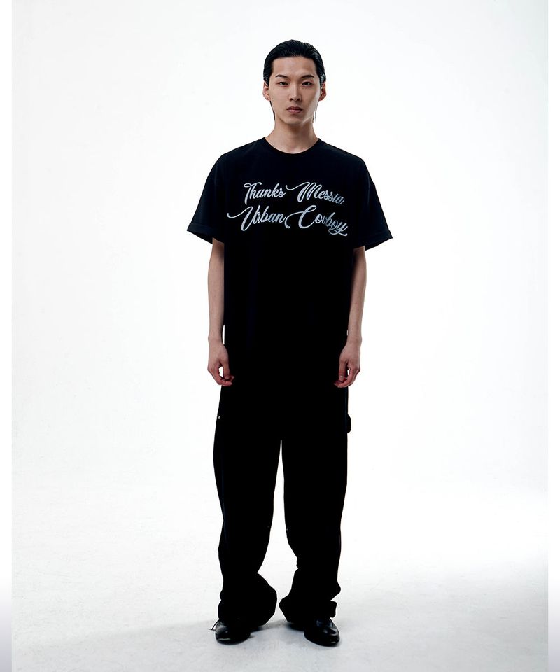 URBAN COWBOY TSHIRT-BLACK