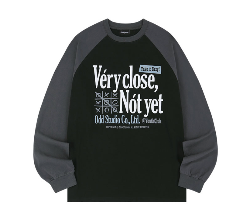 Very-Close-Raglan-Overfit-Long-Sleeve - 9COLOR