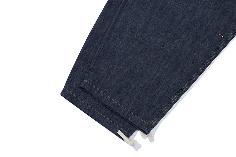 BALLOON COTTON PANTS_BLUE