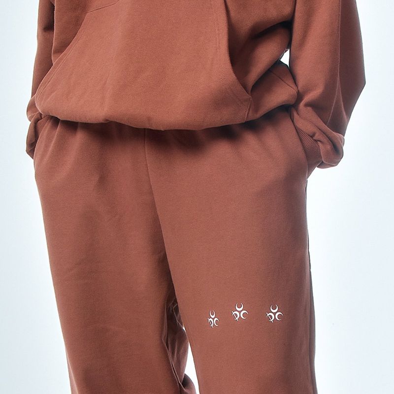 Logo Sweat Pants Brown