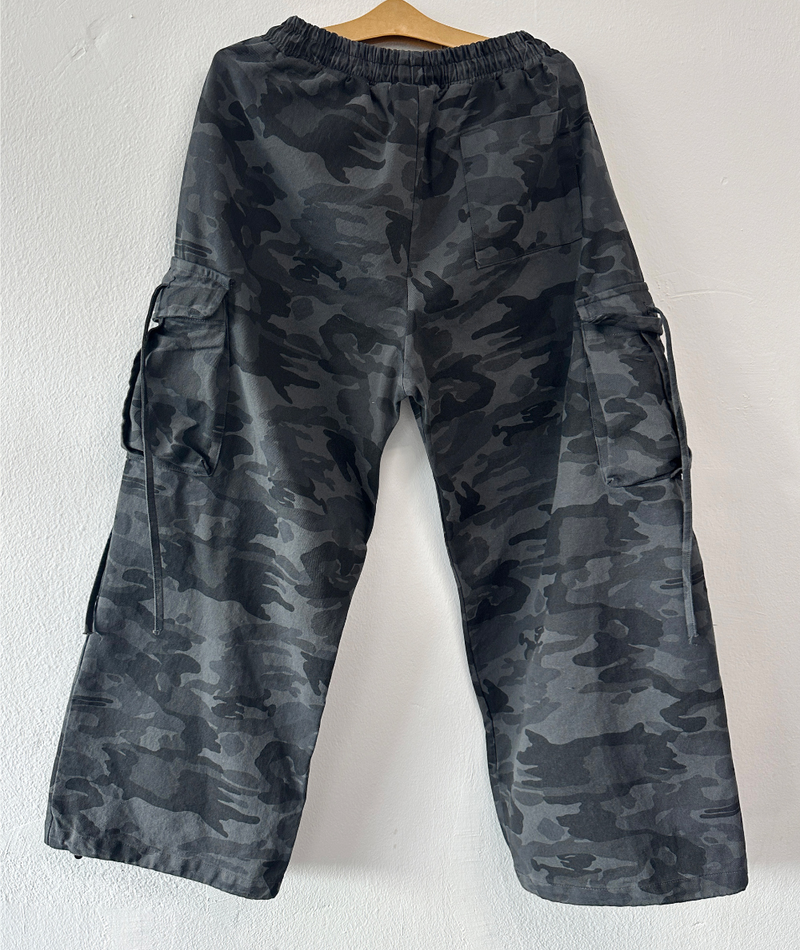PIGMENT CAMO CARGO PANTS🩶🖤 - 2 COLORS