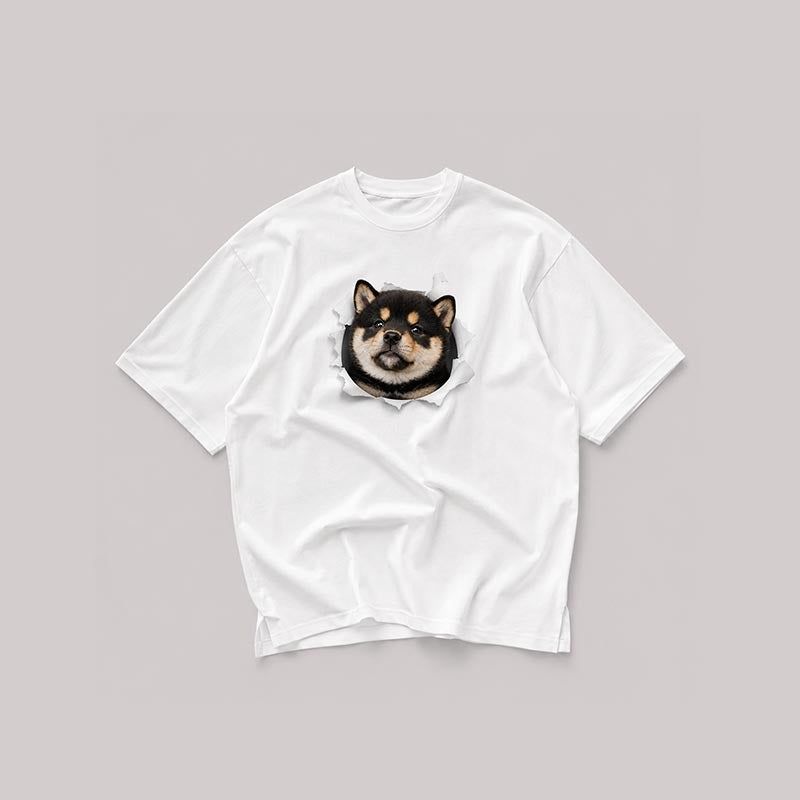 ASCLO（エジュクロ）の「[A-T0301] アンニョンドッグ半袖Tシャツ (7タイプ)（Tops）」