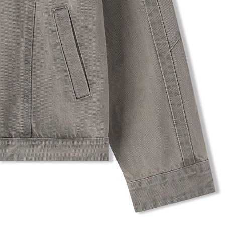 Fade Vintage Denim Biker Jacket