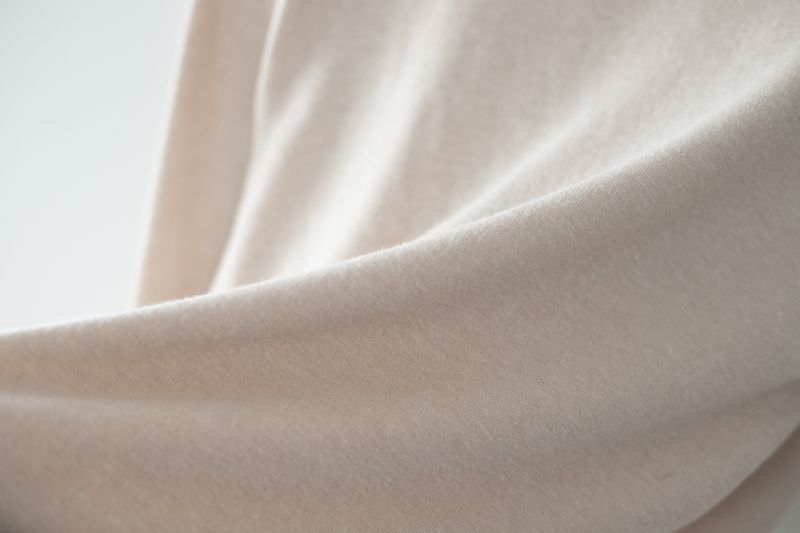 Basic turtle neck T-shirts (Beige)