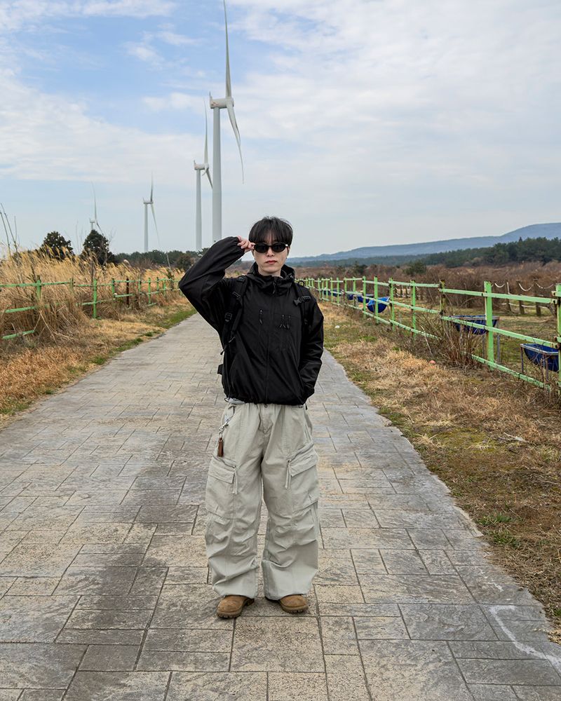Zeka Zip Cargo Wide Pants
