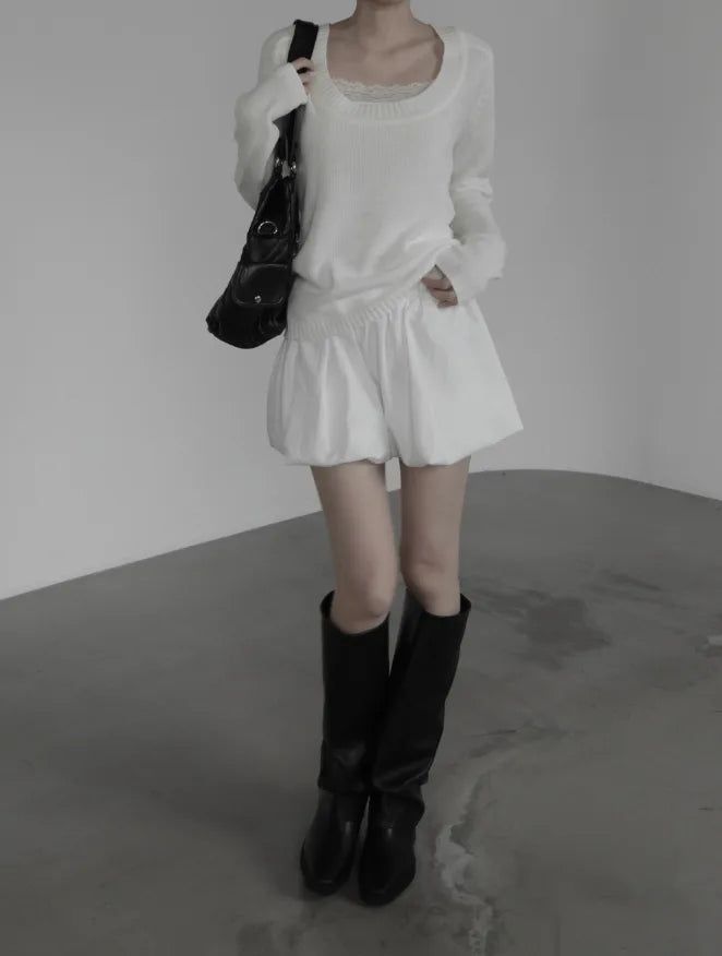 Bellen Deep U-Neck Knit