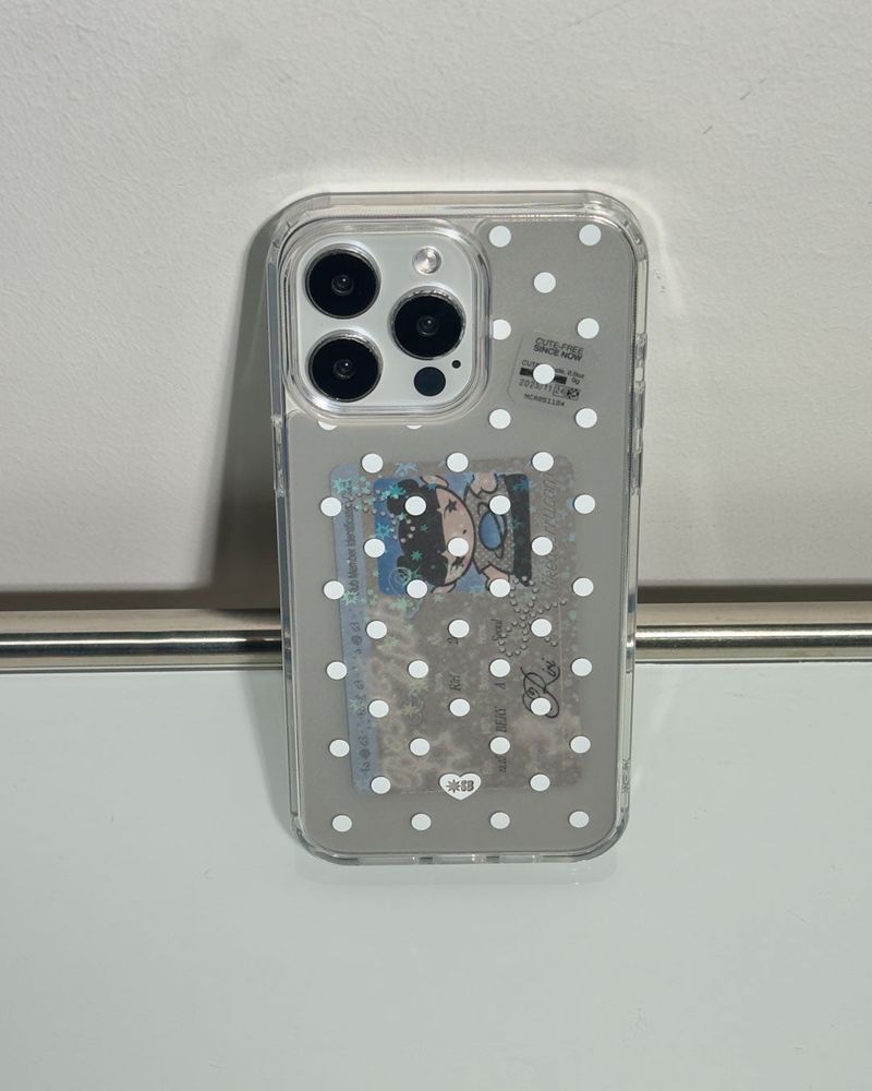 DOT JELLY Gel Hard Slim Phone Case - Gray