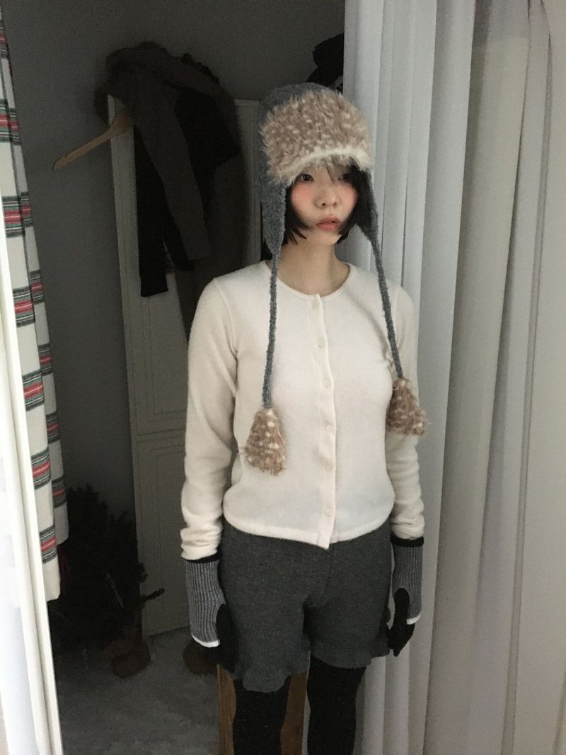 Bambi Knit Earflap (2color)