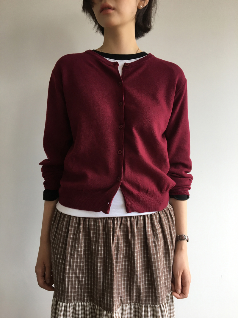 Miji Round Cardigan (5color)