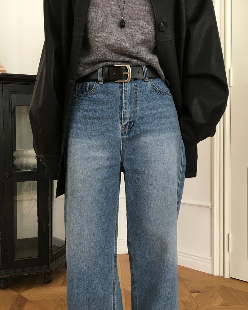 [ORIGINAL] Loose Straight Denim Pants