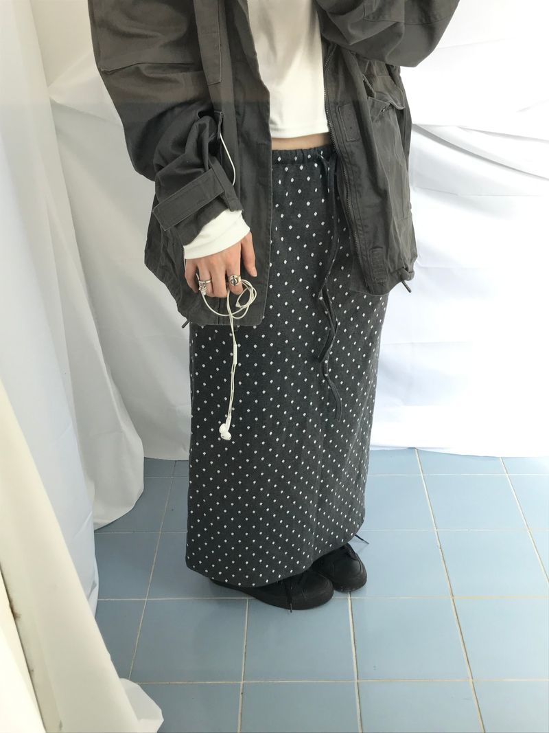 mode dot flow skirt