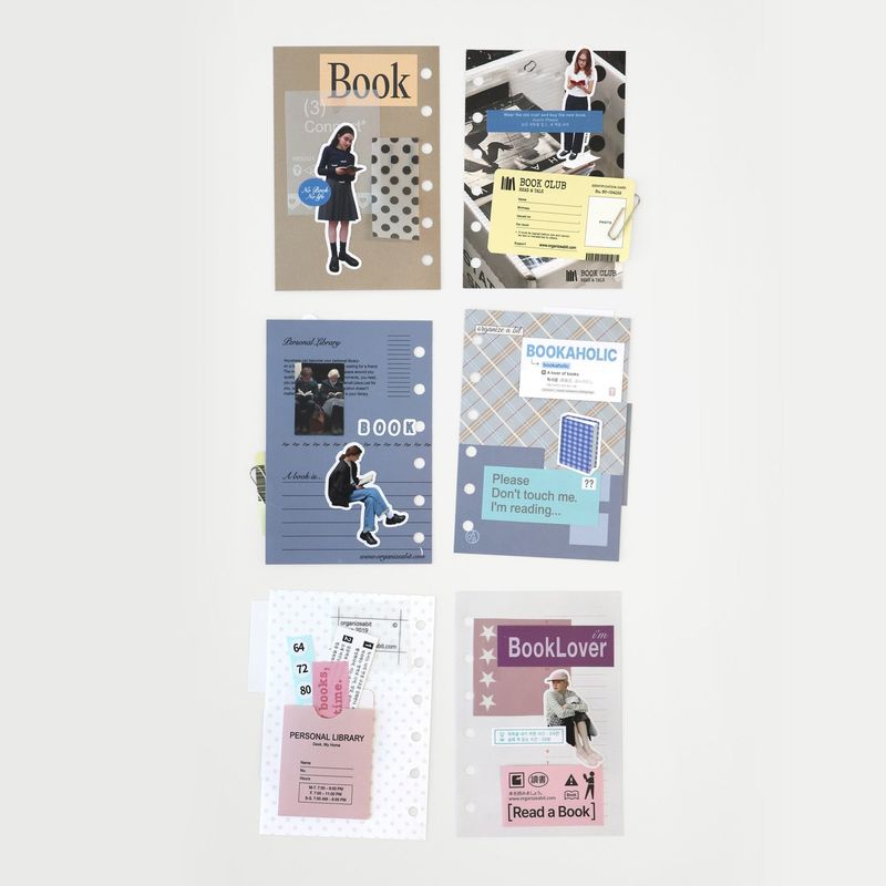 oab book pack / scrap sticker set