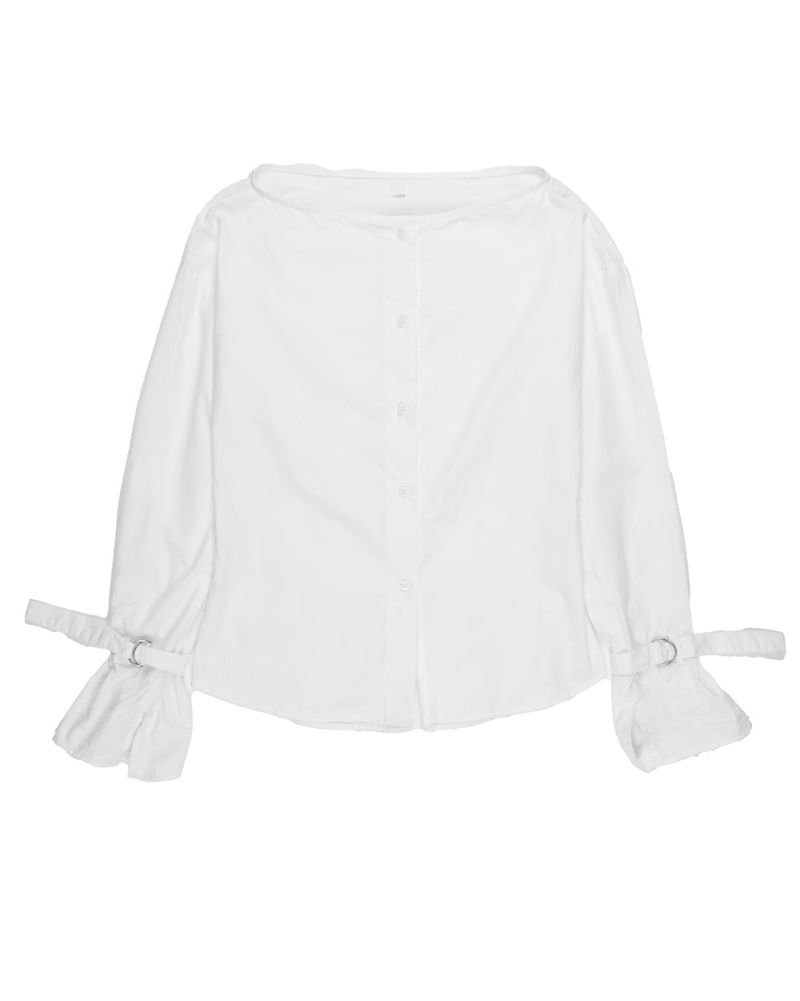  BOATNECK BELT BLOUSE