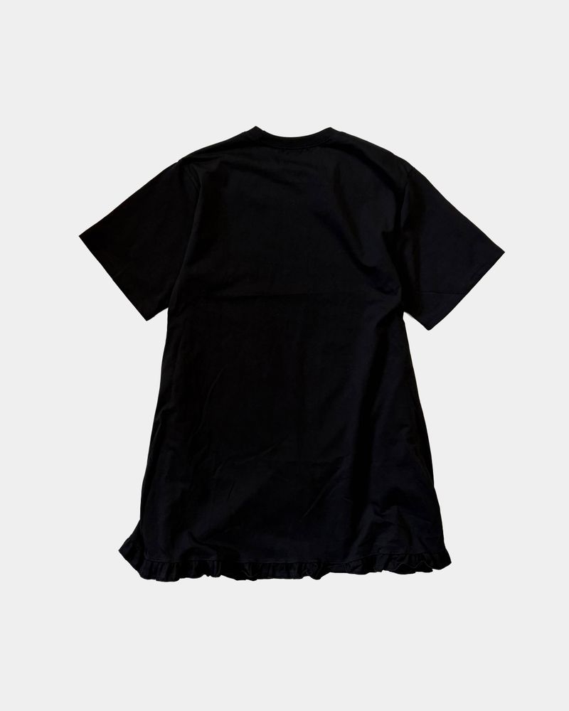Ruffle Boxy Pocket Tee