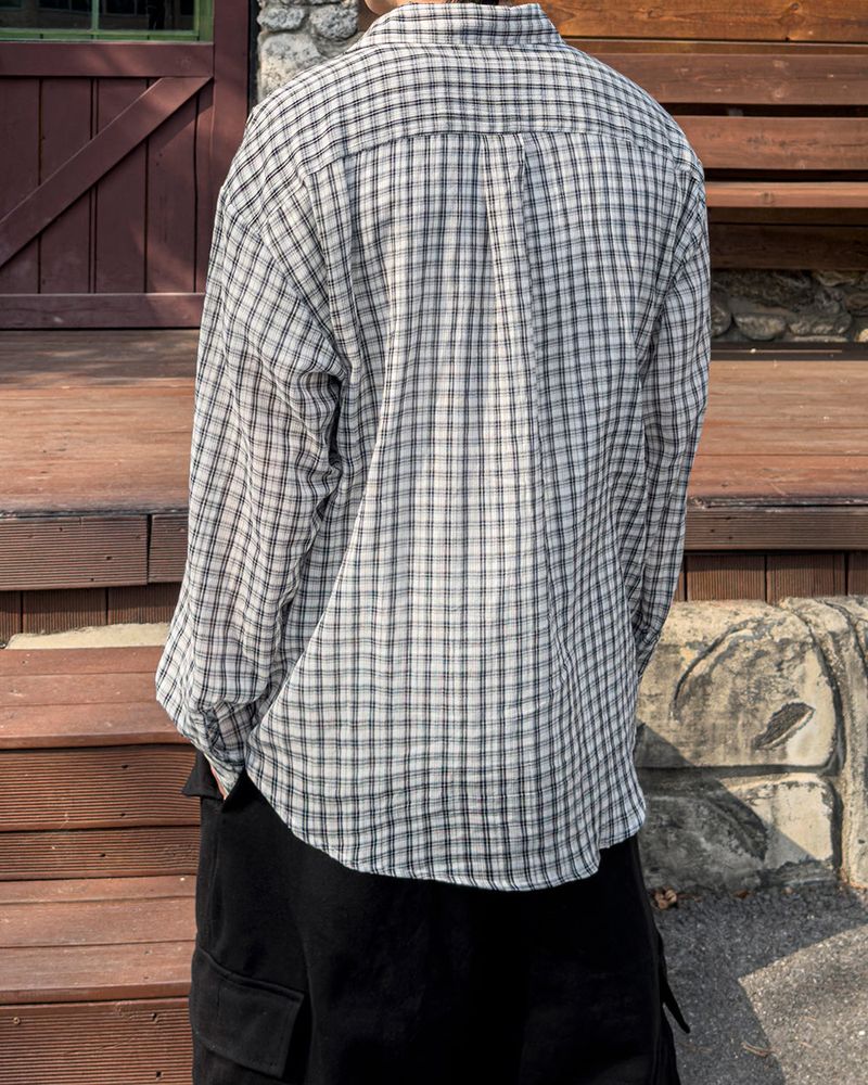 Focus Seersucker Check Shirt