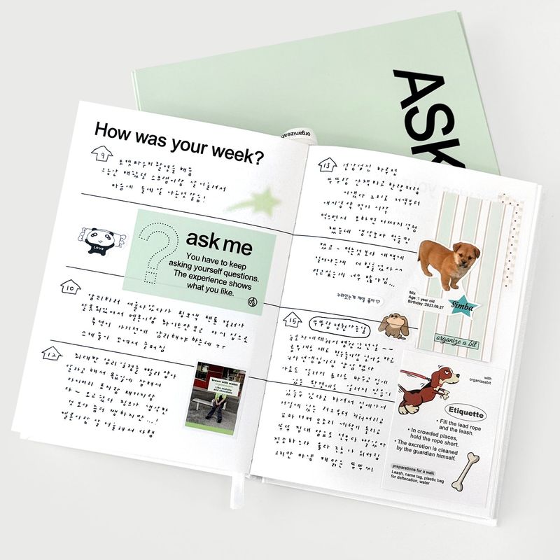 oab ask diary / hard cover