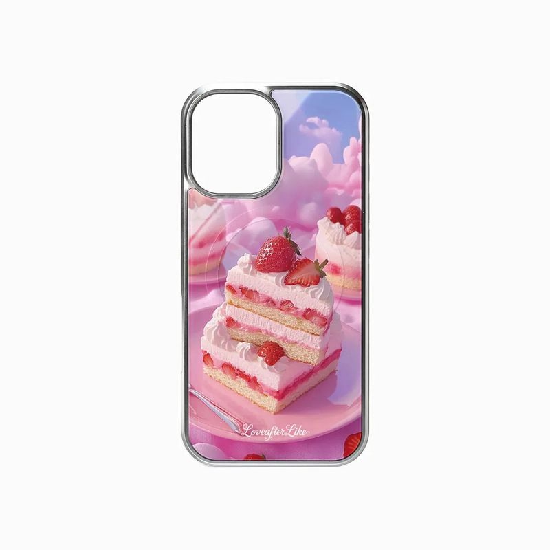 LOVEAFTERLIKE（ラブアフターライク）の「[MADE]ドリーミーショートケーキマグセーフグラスフォンケース（スマホグッズ/小物）」