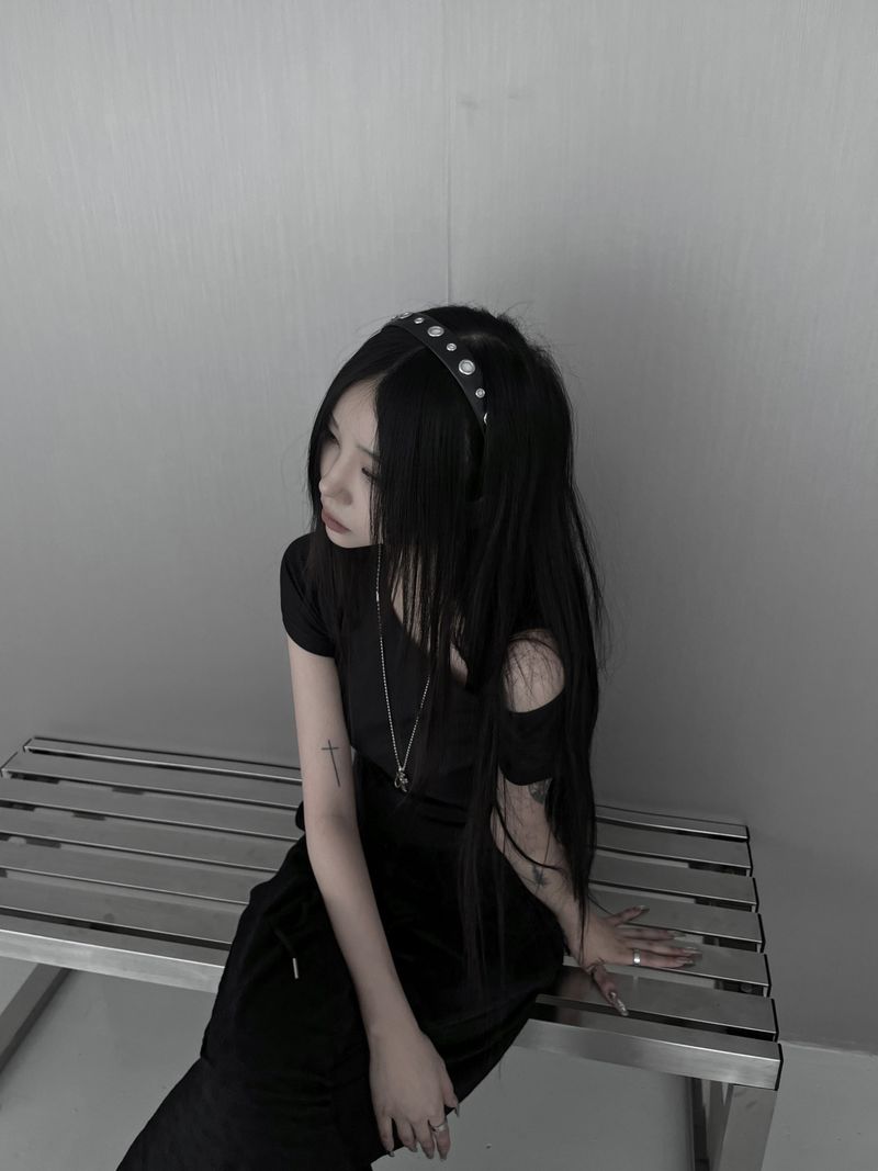 eyelet headband (2color)