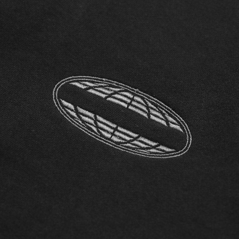 FONTLESS STITCH LOGO ZIP HOODIE