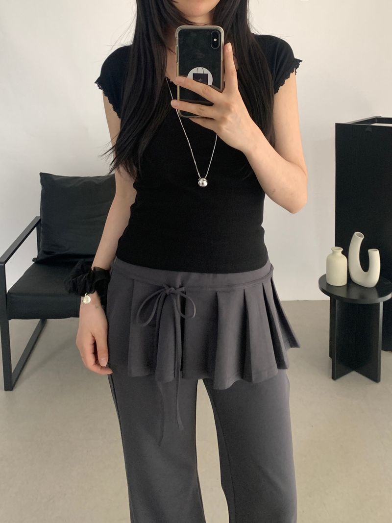 Odin Lace Short Sleeve T-shirt
