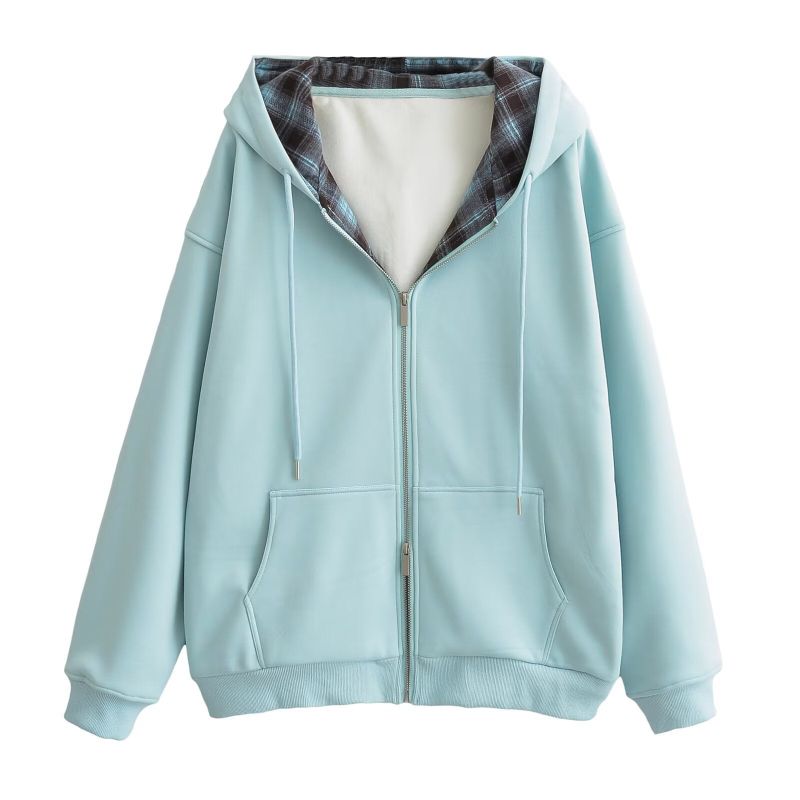 Lian Double Layered Hood Zip-up