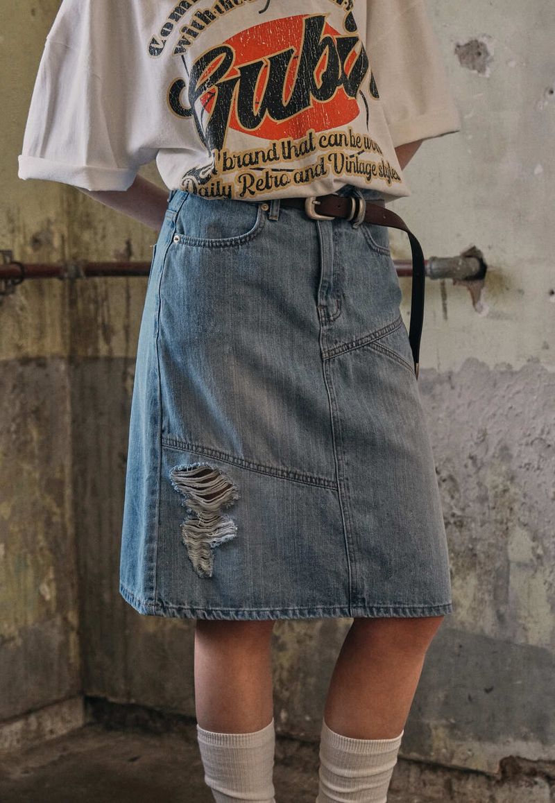 LINE- POINT MID -SKIRT