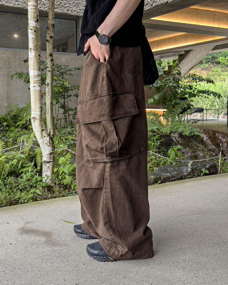 Kabl Hilter Wide Cargo Pants
