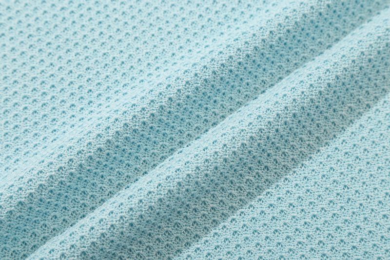 PUNCHING KNIT LONG SLEEVE_SKY BLUE