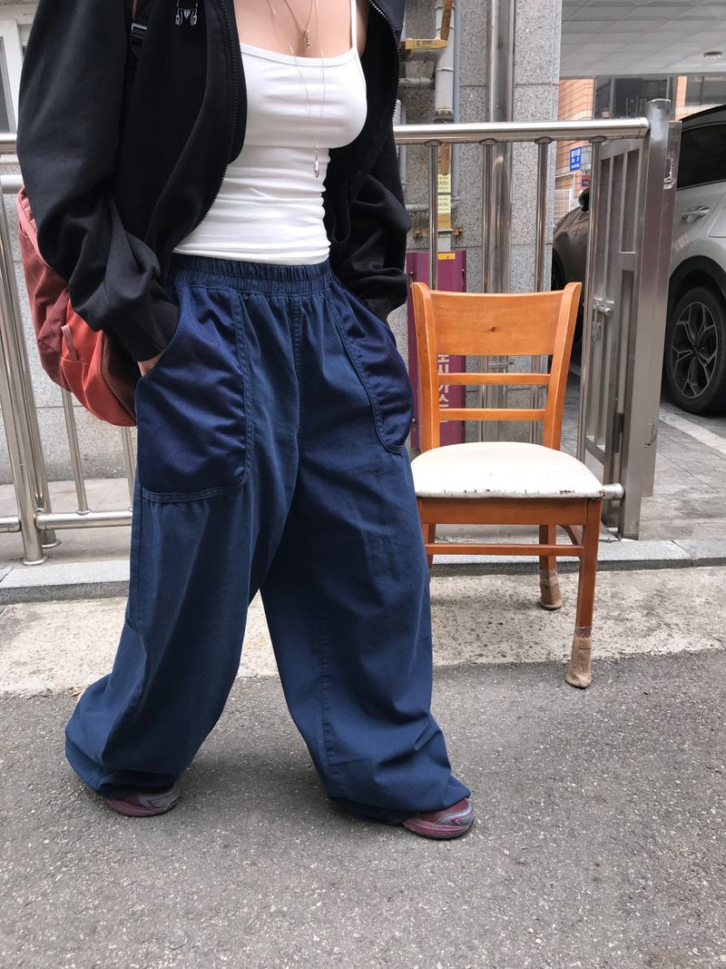 Thenib（ザニブ）の「メッシュポケットコットンパンツ（パンツ）」