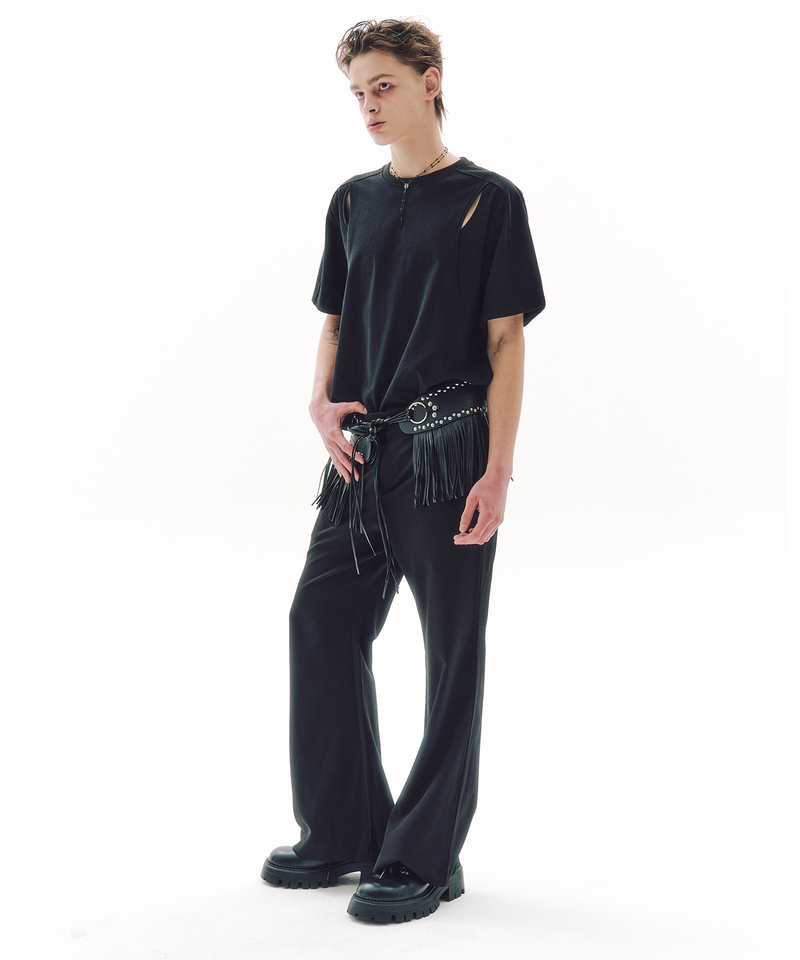 TRIP LINE BOOTCUT SLACKS