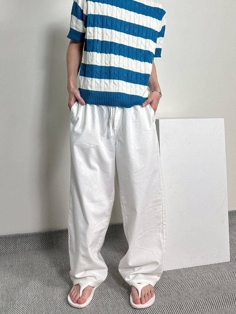 Los Linen wide pants
