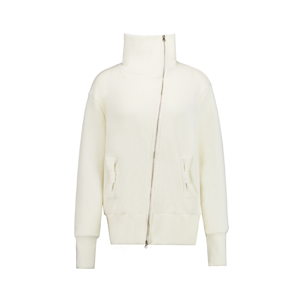 Forusring（フォーラスリング）の「RIBBON CROSS ZIP-UP [IVORY]（Jackets/Outerwear）」