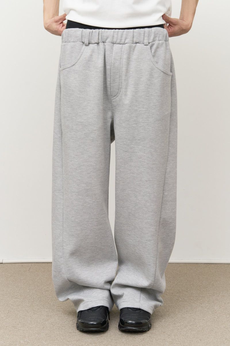 L Back Curved Pants